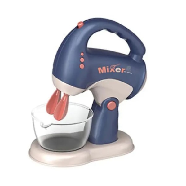 Simuleringskök leksak tvättmaskin brödrost mikrovågsugn låtsaslek kreativt barnleksaker, simuleringsbelysning Blender