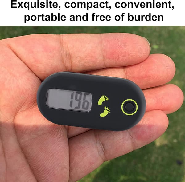 3D Digital Steppteller for Jogging, Hiking, Løping og Gåing
