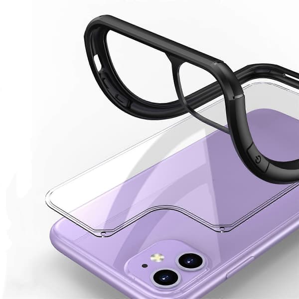 Beskyttelsesdeksel i TPU + PC for iPhone 11