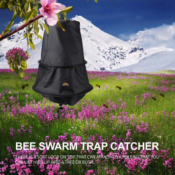 Bee Catcher, bärbar vilda bee Catching Bag Bur Biodlingsverktyg