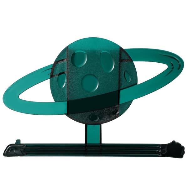 Hårbandshållare med planetform, väggmonterad