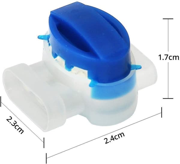 20-pakning Plast Vanntette Kabelkontakter Ideelle for Gressklipper