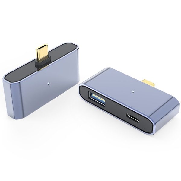 Type-c- USB latauskolmio otg-sovittimella USB -tietokone matkapuhelimen telakointi USB lataus kaksi yhdessä