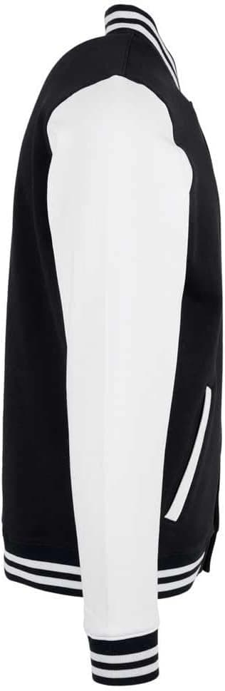 Byg din brand - Herre Basic College Jakke XXL Black / White