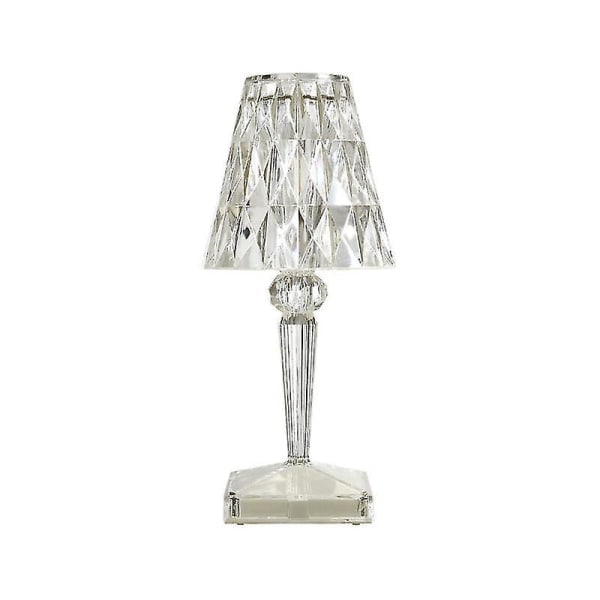 Nattlampe, Akryl Bordlampe, Oppladbar Projeksjonslampe, Italiensk Design Kartell (Én)