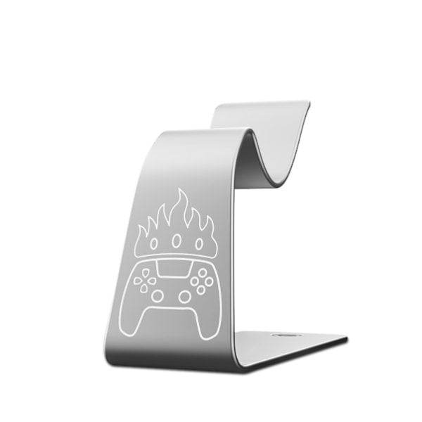 AMVR universel spilcontroller stand til PS3/PS4/ PS5/ xbox/ Beton/ NVIDIA Hardware display stand silver