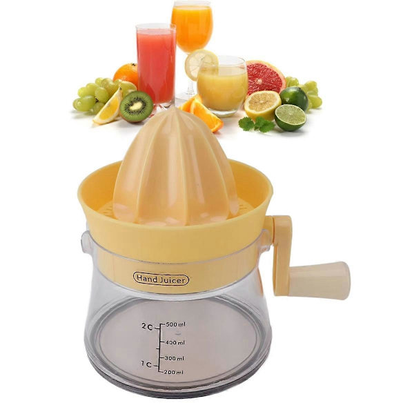 Manuel citruspresser til appelsiner og citroner