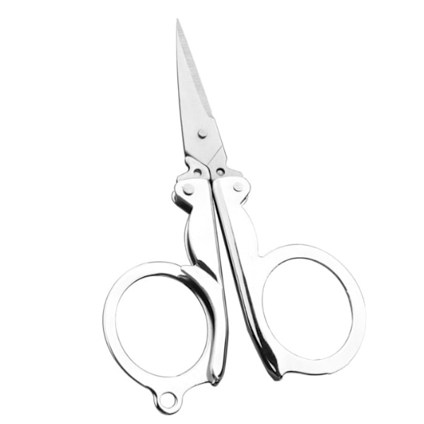 Foldbare saks til rejser, multifunktionelle, små, af rustfrit stål 9.3cm