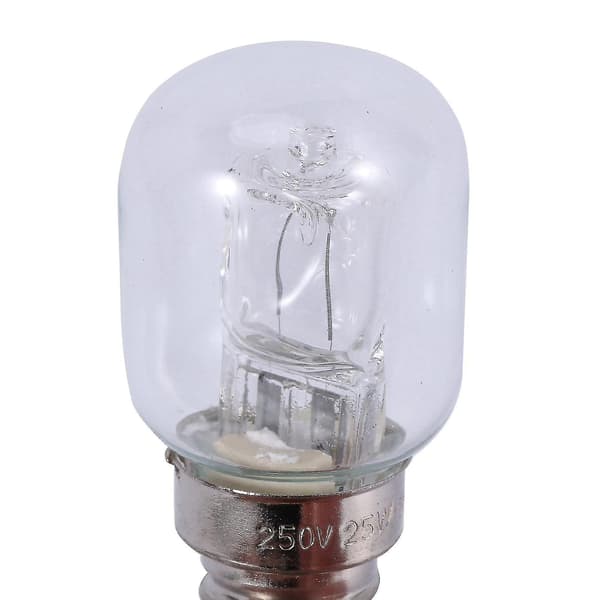 2x E14 Højtemperatur Pære 500 Grader 25w Halogen Bubble Ovn Pære