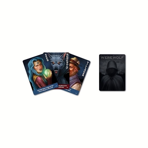 Nye Modeller Brettspill, Ultimate Werewolf Deluxe Edition, Engasjerende Sosial Deduksjon, Raskt Spill, Skjulte Roller & Bløffing Jule D 1stk
