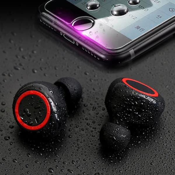 Ockered A2 Trådløse Øretelefoner - Touch Control Øretelefoner TWS Bluetooth 5.0 Øretelefoner Earbuds Hvide