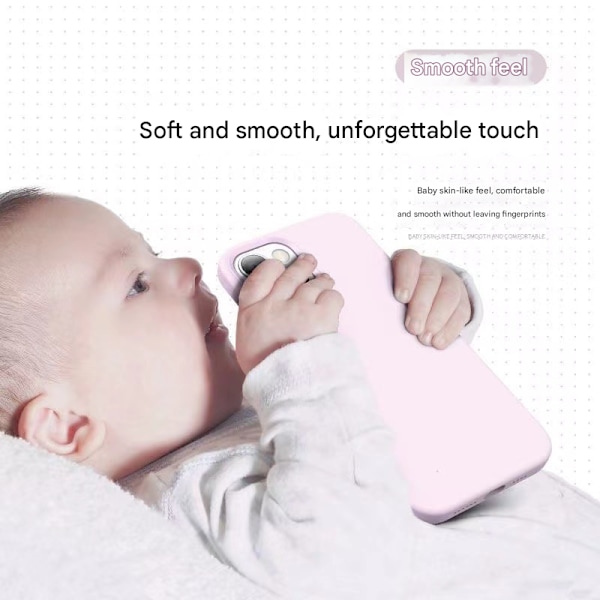 Sopii iPhone 16 -sarjan nestesilikoonista matkapuhelinkuorelle, yhteensopiva MagSafe-matkapuhelinasetin kanssa, jossa on värähtelyääni-animaatio Cocoa iPhone 16promax