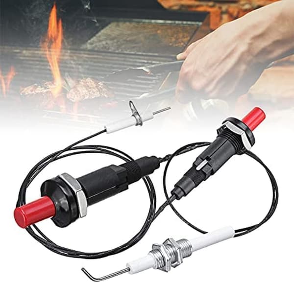 2-pack Piezo Tändare Kit Piezo Tändare Stifttyp Gasgrill