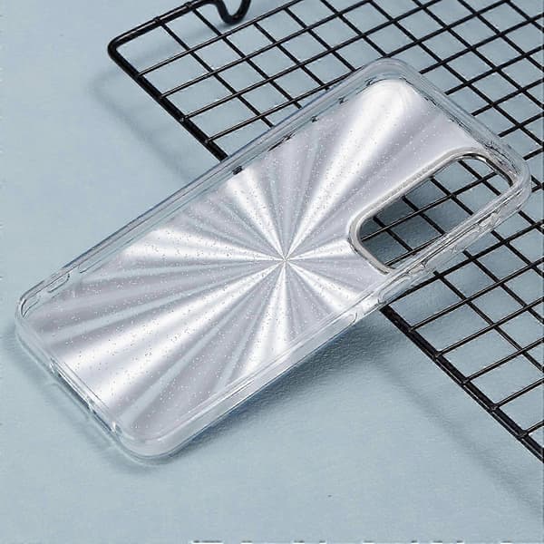 Til Samsung Galaxy S25 Case Laser Tpu Pc Telefon Cover Elektroplettering Sommerfuglemønster - Ab1