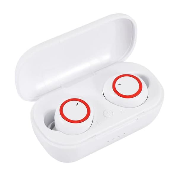 Ockered A2 Trådløse Øretelefoner - Touch Control Øretelefoner TWS Bluetooth 5.0 Øretelefoner Earbuds Hvide
