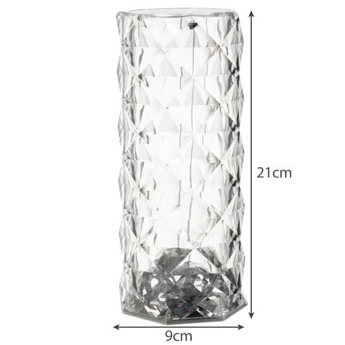 Bordlampe Krystal - RGB