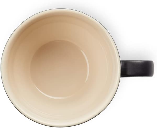 Stentøjs kaffekrus, 350 ml, Cerise Matte Black 400 ml