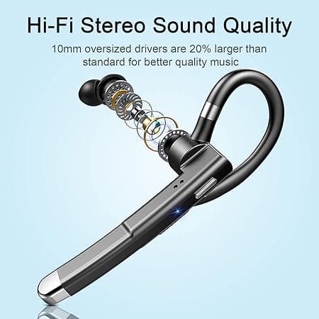 Monauralt In-Ear med Mikrofon og Støyreduksjon
