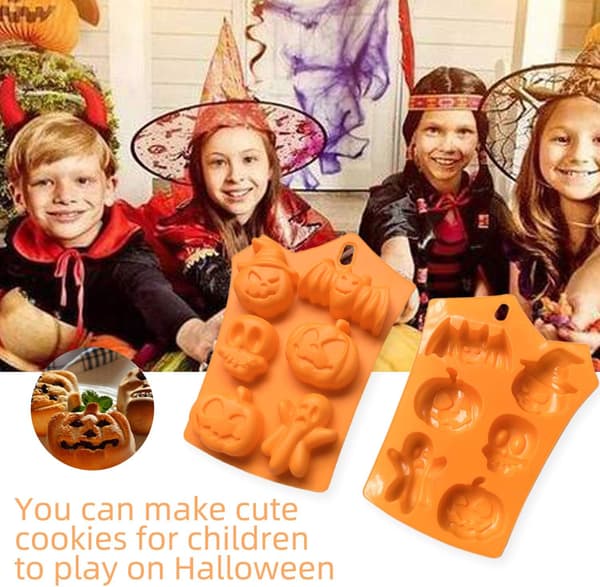 6 Huller Halloween Bat Ghost Cookieform Isform