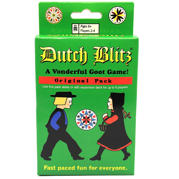 Dutch Blitz Dutch Blitz Basic og udvidet familieselskabsspil original