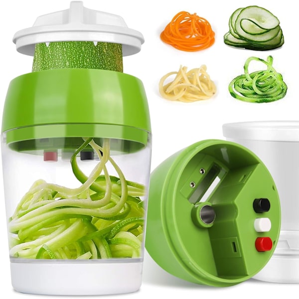 4-i-1 Spiralizer för Grönsaker, Grönsaksspiralizer