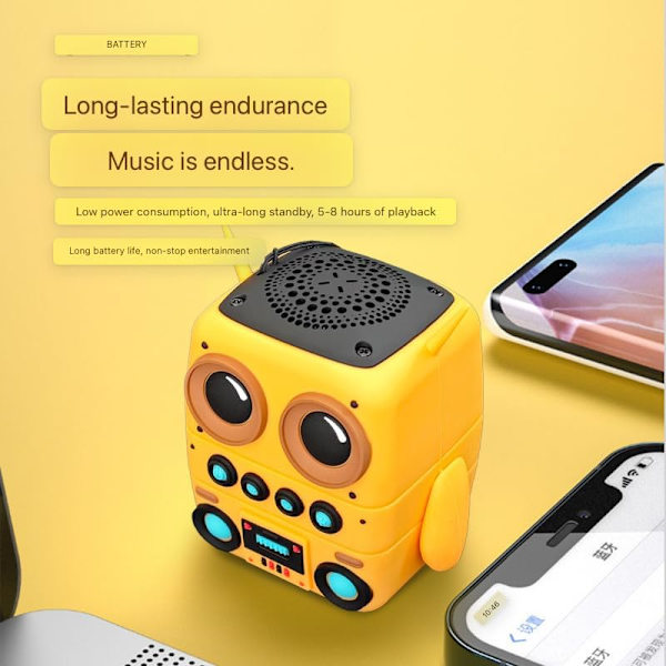 Bærbar Cartoon Mini Tweeter Højttaler Vandtæt Udendørs Praktisk Seriel Bluetooth Højttaler Minions