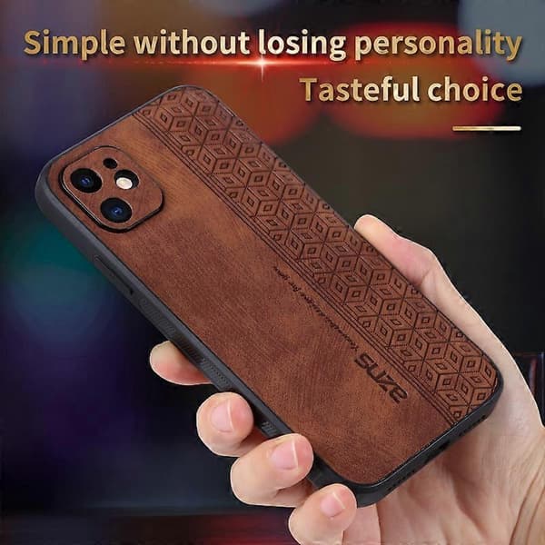 For iPhone 11 AZNS 3D-preget telefondeksel med hudfølelse