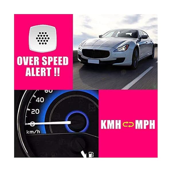 C90 Head-up Display Høydemåler GPS Hastighetsmåler Biltilbehør