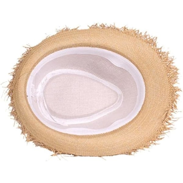 Panamahattar för män, stråhatt, solhatt, jazzkeps, linne, panamahatt, semester, resehatt, platt hatt för män, 03-Beige, One Size