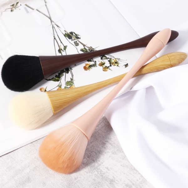 3 st nagelförstärkande dammborste Puderborste Makeupverktyg 3 st