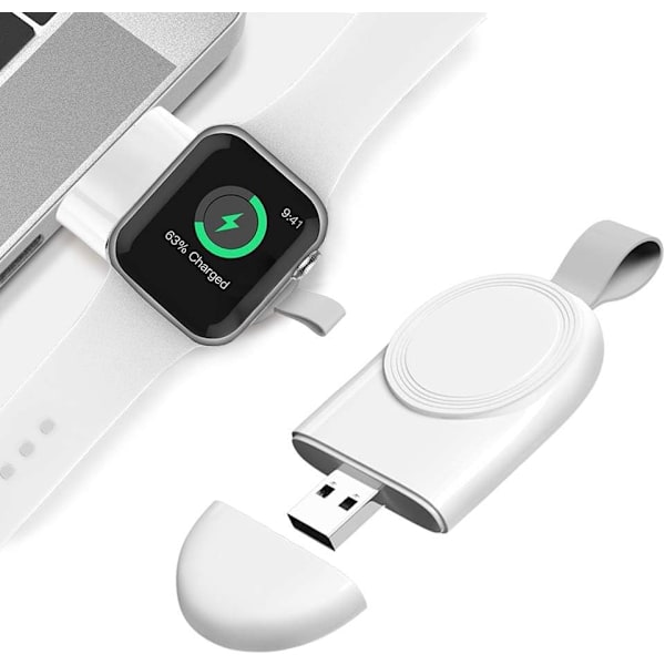 Velegnet til iwatch ur 7654321 generations trådløs oplader