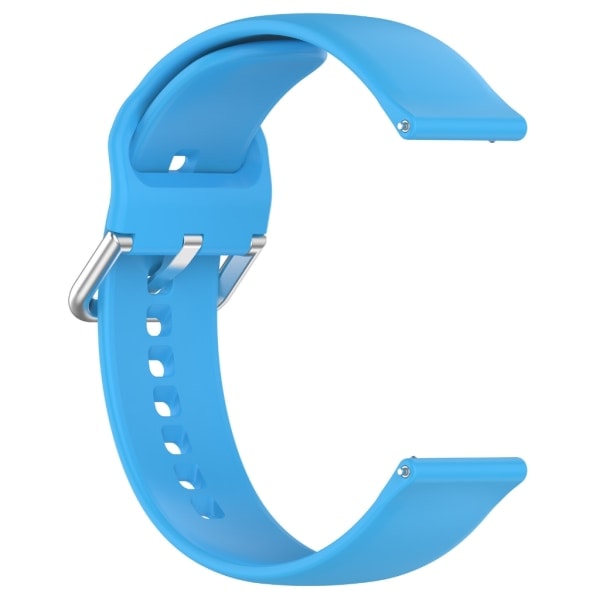 Bekvämt och tåligt silikonarmband för klocka Mjukt och flexibelt armband Lätt att installera för Xplora X6 play Rock blue 20mm Rock blue 20MM