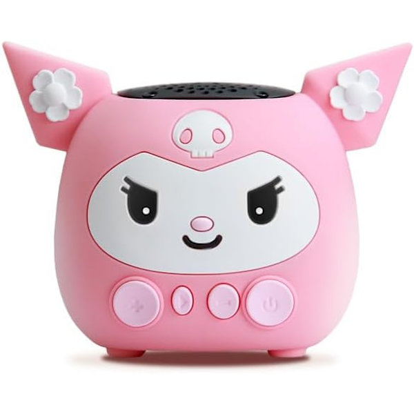 Bærbar Cartoon Mini Tweeter Højttaler Vandtæt Udendørs Praktisk Seriel Bluetooth Højttaler Cool Off Pink