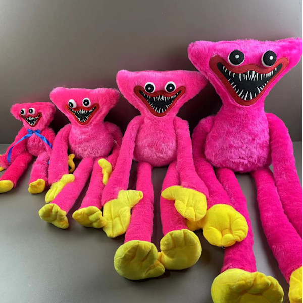 100cm/80cm/60cm/40cm Poppy Playtime -Pehmolelu pink 40cm