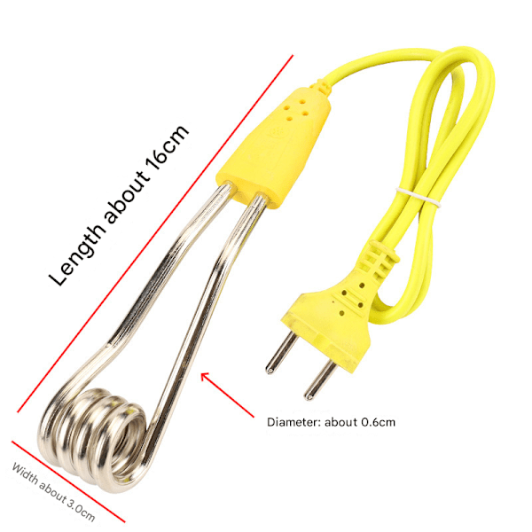220v 500w Doppvärmare, Rese-doppvärmare, Mini Portabel Värmare Doppvärmare Set Varmt Vatten Idealisk