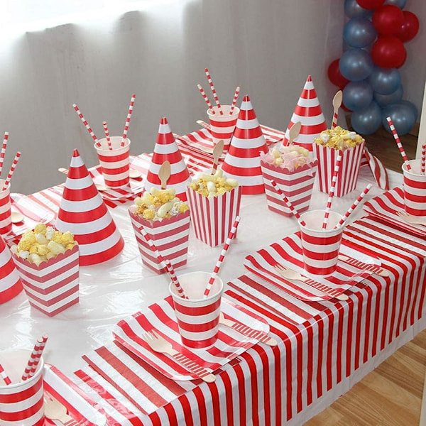 15 kpl Popcorn-laatikoita, Popcorn-pusseja, Uudelleenkäytettävä Popcorn-ämpäri, Popcorn-lahjalaatikoita elokuva-iltaan, juhliin, syntymäpäivään (4,5\" korkea x 2,7\" neliö)