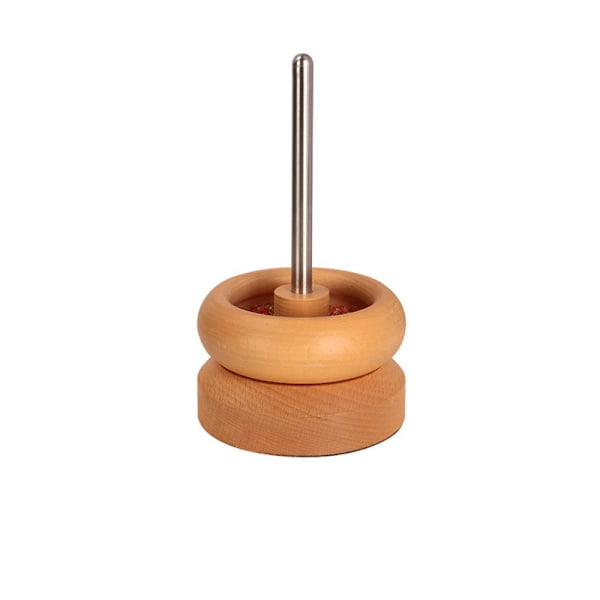 Treperle spoleholder for trådperlearmbåndlaging