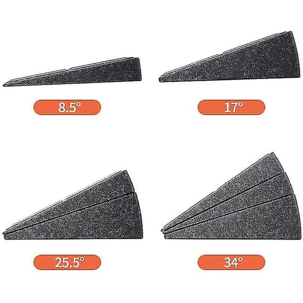 Justerbar Squat Wedge Block Halkfri Squat Ramp Marklyft Wedge Vadsträckare Lutande Bräda för Squat och Marklyft