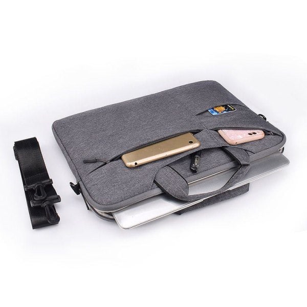 Tech-Protect Pocketbag -läppärilaukku 14\" harmaa