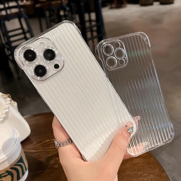 Telefoncover til iPhone 13 Pro PC-etuier Uden Siderammedesign Telefontilbehør