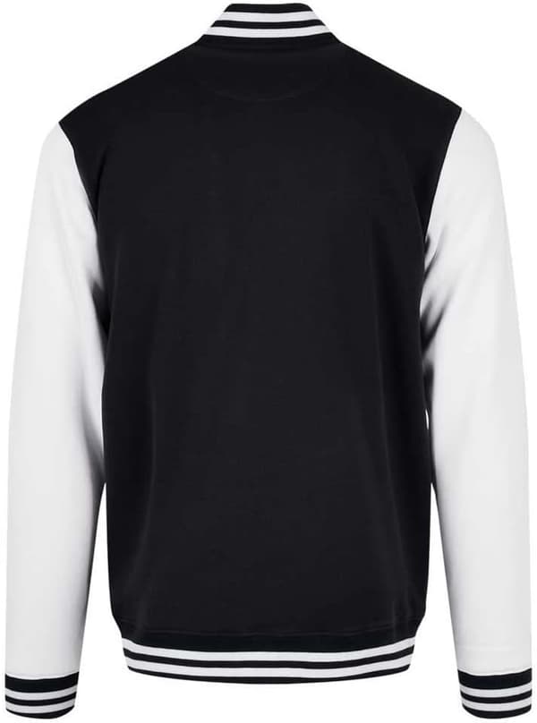 Byg din brand - Herre Basic College Jakke 3XL Black / White
