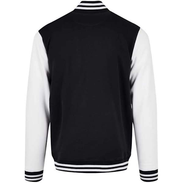 Bygg ditt merkevare - Herre Basic College Jakke XL Black / White