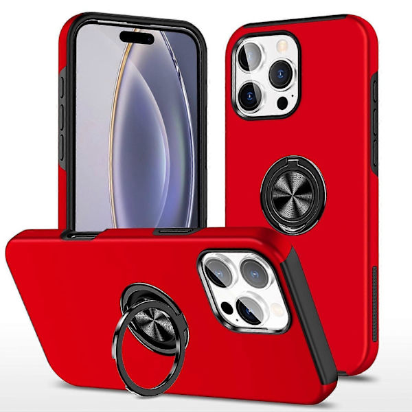 Telefonfodral med hållare för iPhone 16 Pro Max