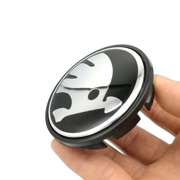 4-pak - Skoda Centerkapsler / Hjulkapselmærker - Bil 65 mm 65 mm