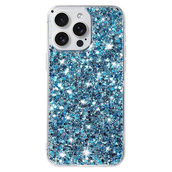 Epoxy TPU-telefoncover med glitter til iPhone 14 Pro Max