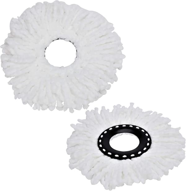 4 Premium Erstatningsmoppehoder for 360° Roterbar Rund