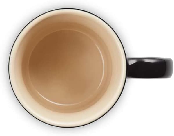 Steintøy Kaffe Kopp, 350 ml, Cerise Black Onyx 100 ml