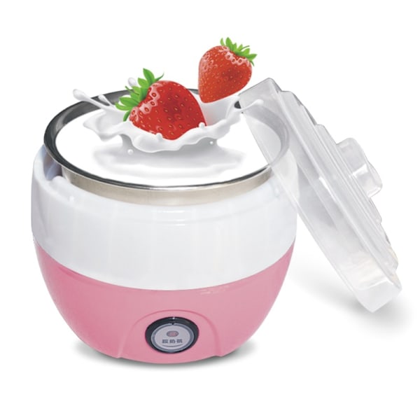 Automatisk Yoghurtmaskin, Elektrisk DIY Yoghurt i Rostfritt Stål
