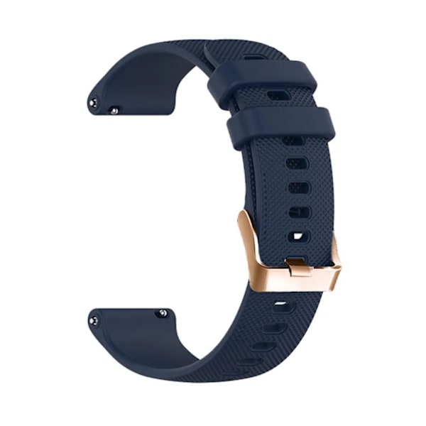 18mm 20mm Urremærke til Garmin Smartwatch Armbånd Udskiftning Håndledsrem Navy 20mm Width