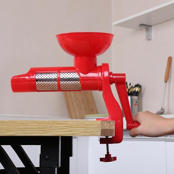 Tomatsovs Juicer Plastik Hånd Manuel til Tomater Juice Multifunktionelt Køkkentilbehør Gadget